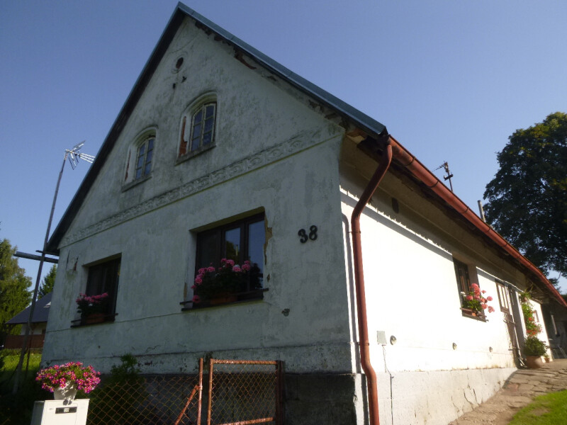 Rodinný dům v obci Borovnička, okres Trutnov