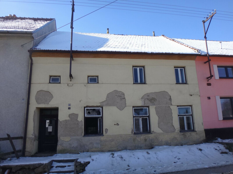 Rodinný dům v obci Studnice, okres Vyškov