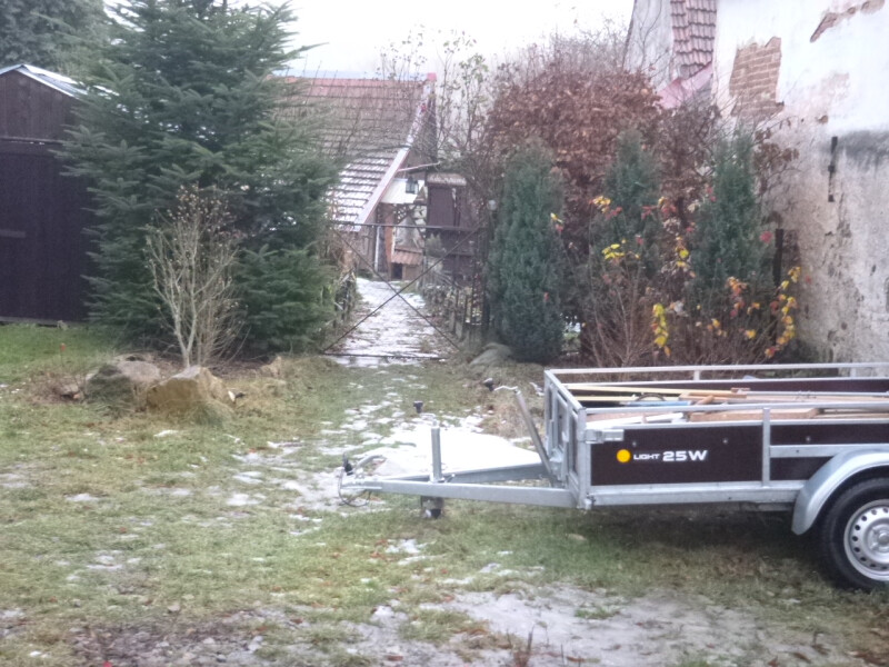 Podíl 1/3 na pozemcích s nezapsanou stavbou v k.ú. Přídolí, okr. Český Krumlov