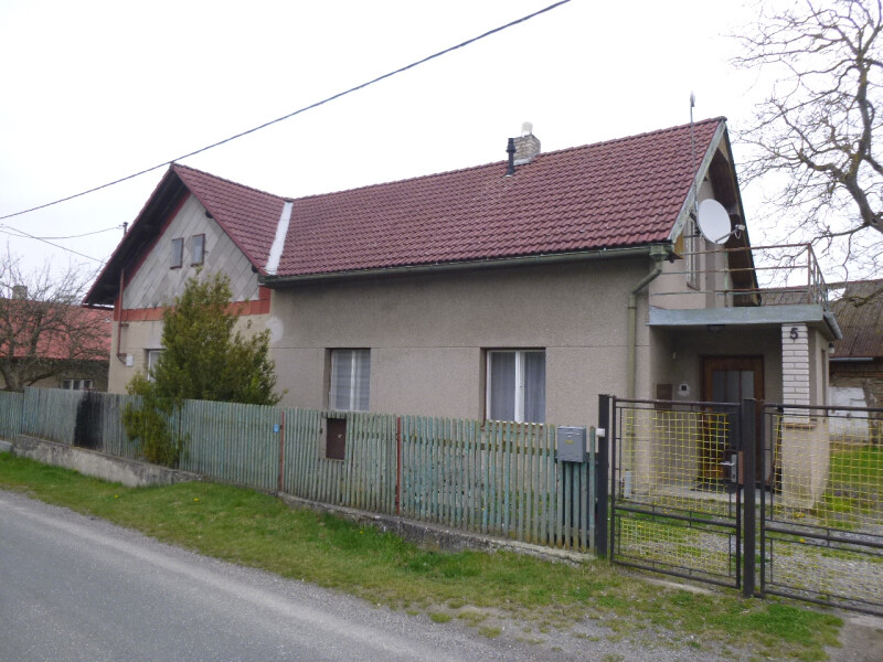Rodinný dům v obci Nejepín, okr. Havlíčkův Brod